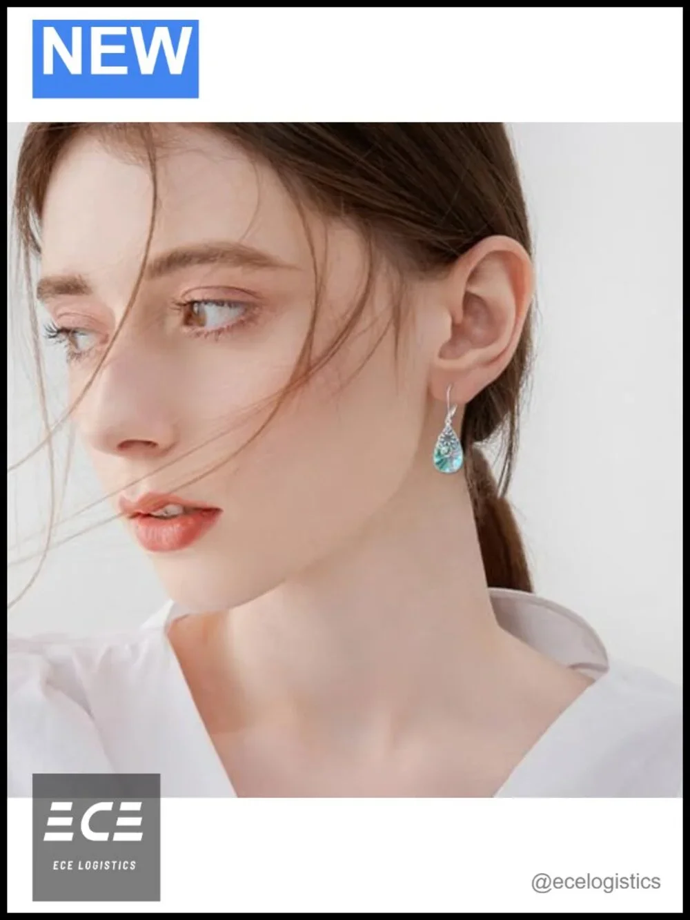 925 Sterling Silver Hummingbird Dangle Leverback Earrings